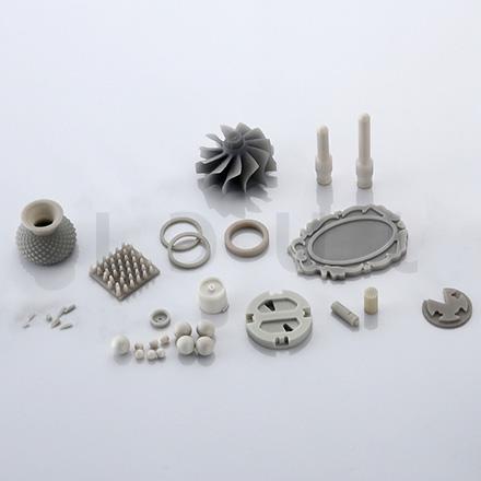 Injection molded aluminum nitride ceramics